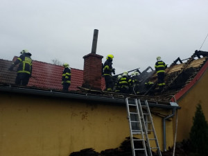 Požár na Blanensku