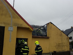 Požár na Blanensku