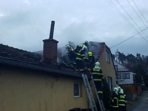 Požár na Blanensku