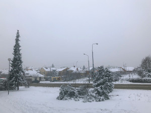 Brno se probudilo do sněhu