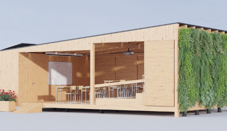 Hodonín buduje chytrou venkovní učebnu s letním kinem a kalifornskými žížalami.