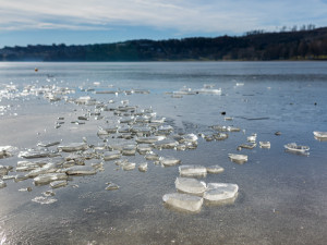 Nelezte na led, varují vodohospodáři Jihomoravany a očekávají oteplení