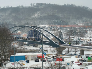 Blansko otevřelo vytoužený silniční most, který vede přes železnici i řeku