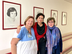 Brněnská nemocnice ozdobila zdi portréty vrchních sester