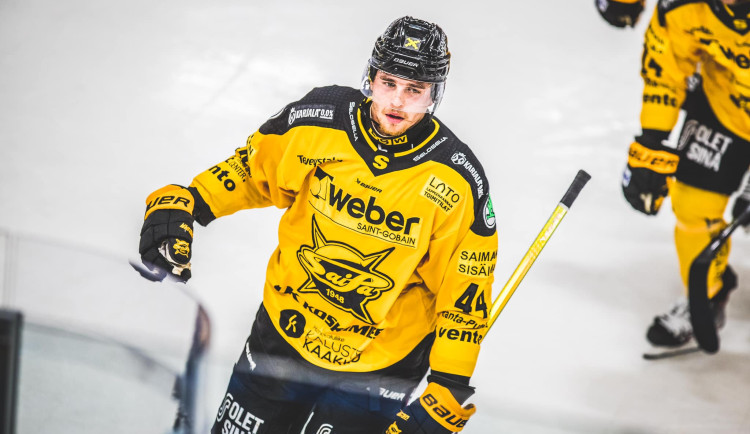 Kristián Pospíšil v dresu finské