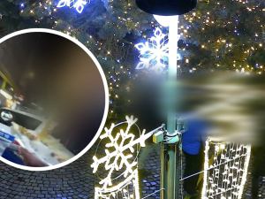 Muž v Brně utrhl z vánočního stromu baňku a šel s ní na kebab