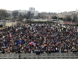 Dav v Brně vítal generála Pavla. Nenechte se zastrašit, vyzval generál