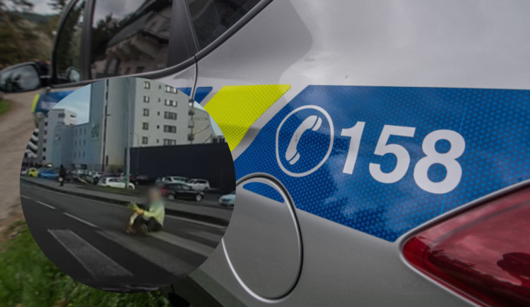 Falešný taxikář v Brně smetl na přechodě důchodce, který šel z obchoďáku