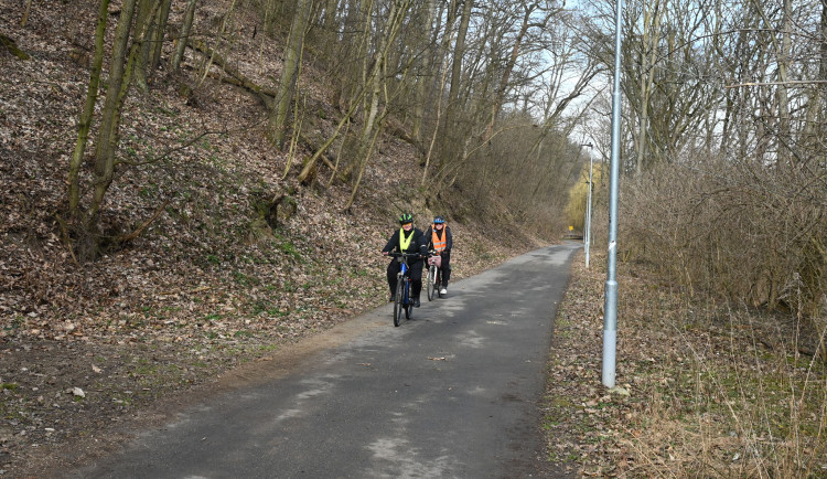 Cyklostezka podél řeky Svratky