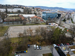 Brno vyhlíží nové náměstí. Dominantou bude parkovací dům pro stovky aut