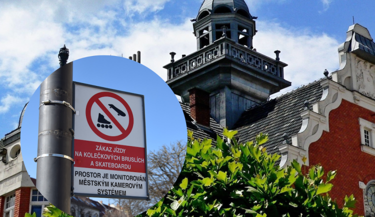 Hodonín vyhlásil válku válku skejťákům a opravu radniční věže s vajíčkem