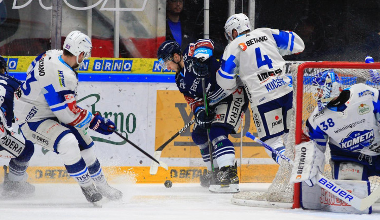 Brno zvládlo emotivní bitvu s Vítkovicemi a srovnalo stav čtvrtfinále