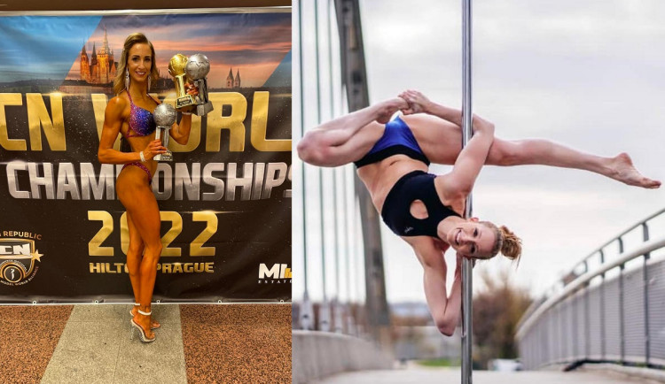 Nikol Vitamvásová si získala medaile v bikini fitness i pole dance