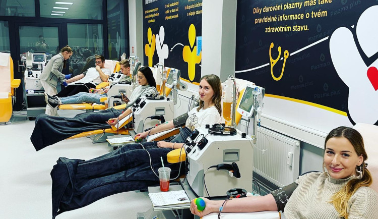 Dobrý skutek i zajímavá odměna, láká lidi k darování krevní plazmy Plazma plus