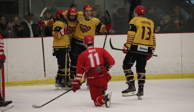 Jihlavští junioři ovládli proti Třinci samostatné nájezdy a v semifinále srovnali stav utkání na 2:2