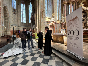 Při průzkumu kostela na Starém Brně našli výzkumníci pohřební komoru. Není jisté, komu patří