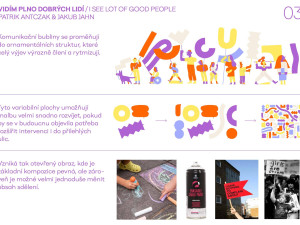 V Brně pomalují náměstí barevnými bublinami. Dílo za půl milionu zaplatí Američané