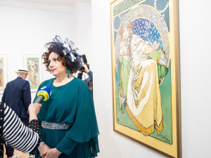 Již odhalená výstava Alfons Mucha: Květinové světy v Pišťanech