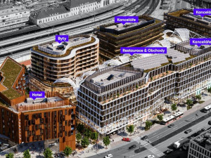 Brno si pláclo s developerem. Směnilo s ním pozemky, aby postavil obchoďák a kanceláře