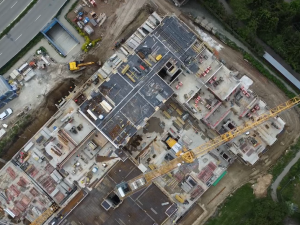 Nad Arboretem. Přes 230 bytových jednotek v moderním komplexu obklopeném zelení