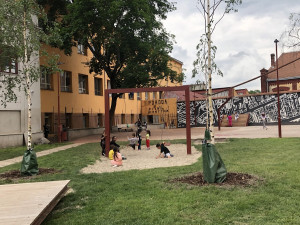 Lidé z brněnského Bronxu můžou relaxovat v novém parku