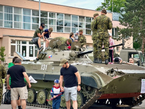 Projekt POKOS podpořil Den otevřených dveří u  74. mechanizovaného praporu 