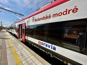 Na jižní Moravu dorazila kompletní dodávka nových vlaků. Jméno dostaly podle vína