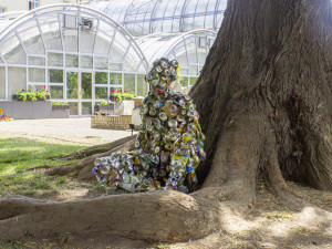 Umění ve spojení s přírodou. Botanickou zahradu oživila výstava soch