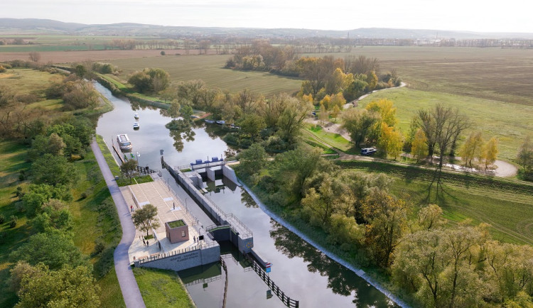 Vizualizace nové plavební komory.