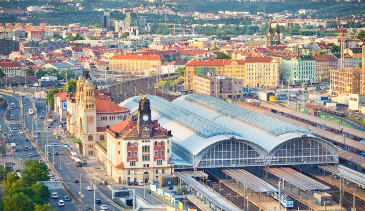 Rekonstrukce zastřešení haly žst. Praha hl. n., fáze II.  Foto: David Jančík © Ministerstvo dopravy
