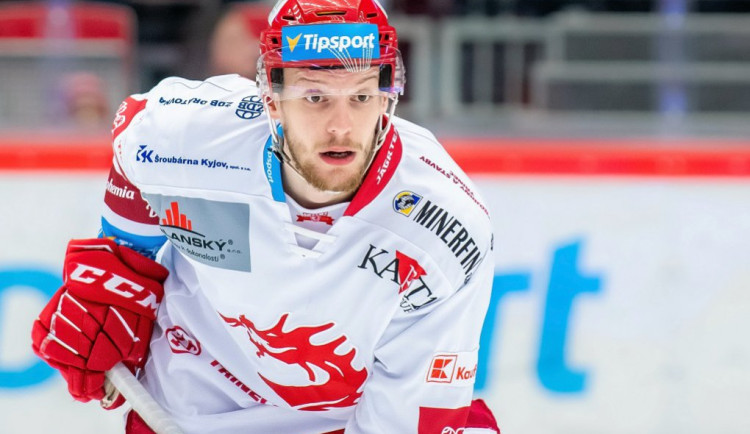 Jan Zahradníček v třineckém dresu