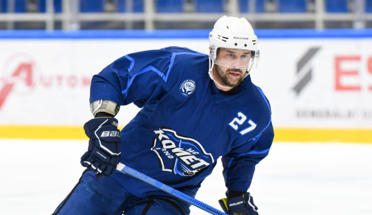Kamil Brabenec v dresu brněnské Komety