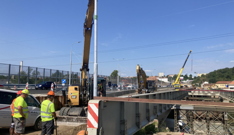 Brno se pochlubí novou estakádou. Na most pustí lidi a uleví řidičům