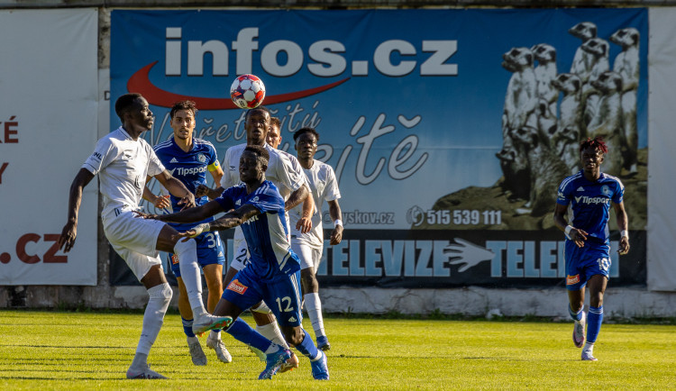 Fotbalový Vyškov klopýtl s Táborem a přišel o vedení v lize. Líšeň vydřela výhru