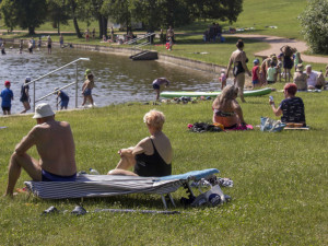 Hygienici varují před koupáním v Brněnské přehradě. Jsou v ní zase sinice