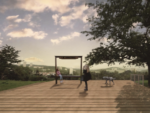 Z brněnského parku vyženou potížisty a postaví v něm nevšední hřiště. Děti si pohrají v mikroskopu