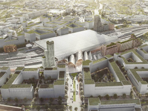 Nové brněnské nádraží bude a zmizí od tam i bezdomovci, věří nizozemští architekti 