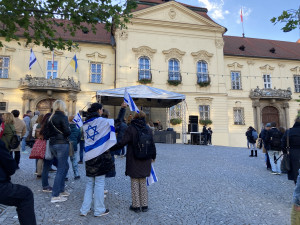 Stojíme za Izraelem, podpořily desítky lidí v Brně židovský stát