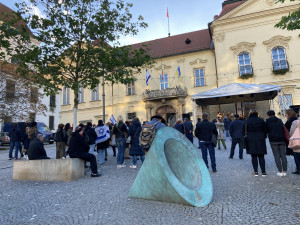 Stojíme za Izraelem, podpořily desítky lidí v Brně židovský stát