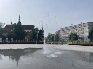 Brno má nejlepší park v Česku. Moravské náměstí s mořem uchvátilo odborníky