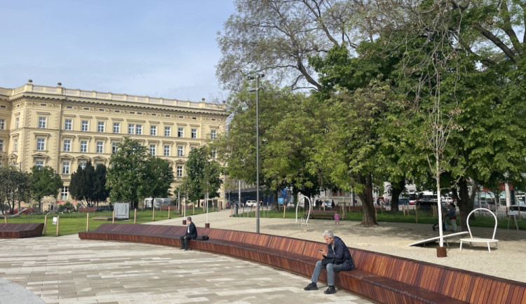 Brno má nejlepší park v Česku. Moravské náměstí s mořem uchvátilo odborníky