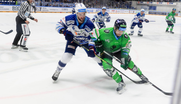 Hokejisté Brna se radují z další výhry. Doma po boji zdolali trápící se Boleslav