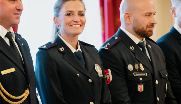 Policistku Obvodního oddělení ocenil prezident České republiky