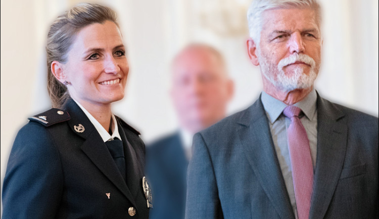 Policistku Obvodního oddělení ocenil prezident České republiky