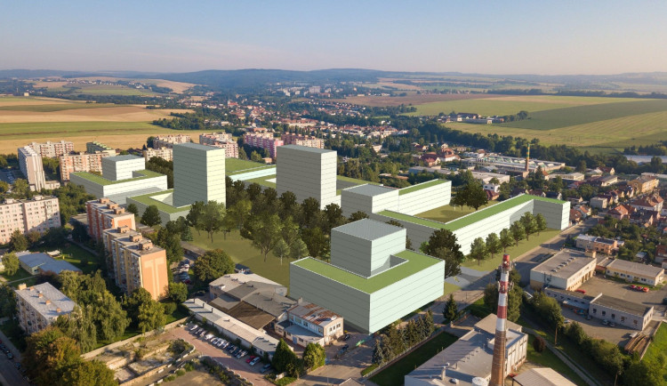 Z Vyškova zmizí zemědělská továrna. Nahradí ji byty a obchody