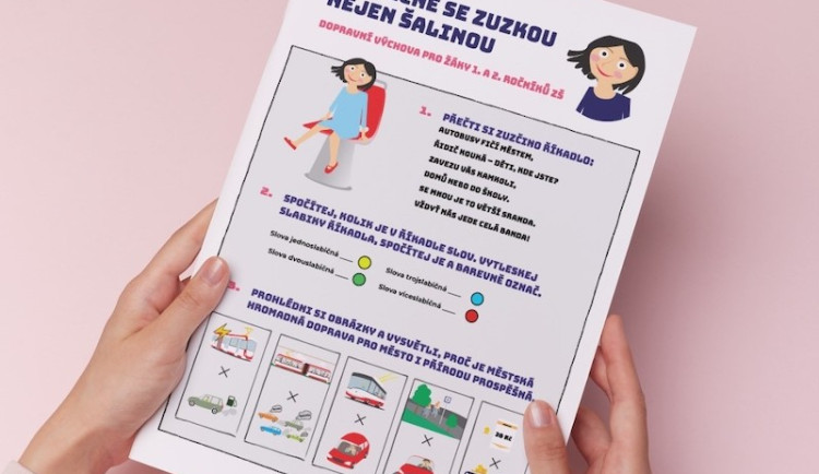 Cestujte bezpečně se Zuzkou nejen šalinou