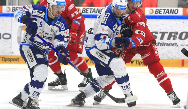 Kometa se vrací z Třince s prázdnou. Na Oceláře nevyzrála ani podruhé v sezoně