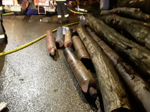 Za požár na Hodonínsku mohla nedbalost. Škody jsou milionové