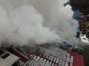 Za požár na Hodonínsku mohla nedbalost. Škody jsou milionové