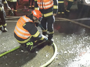 Za požár na Hodonínsku mohla nedbalost. Škody jsou milionové